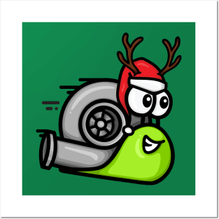 Turbo Snail - Dasher (winter) Posters and Art